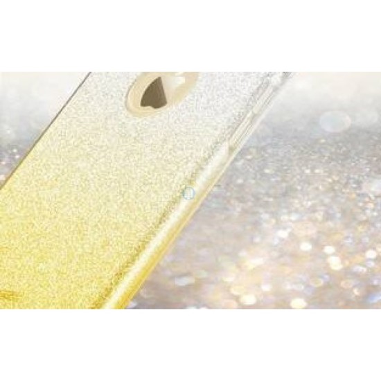 CAPA PREMIUM BLING SPARKLING PARA IPHONE X AMARELA